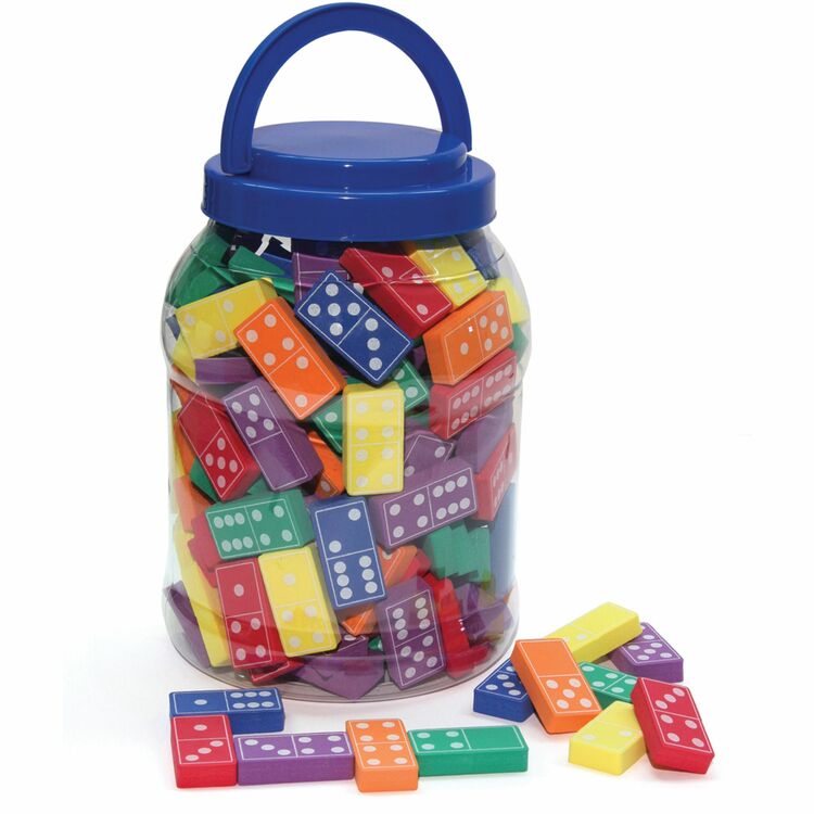 Pacon® Wonderfoam Dominos, 168 Pieces (PAC4468) 1 Set Chenille Kraft Company Games & Puzzles