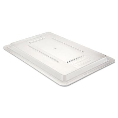 Rubbermaid Commercial Food/Tote Box Lids, 12 x 18, Clear, Plastic (RCP3310CLE) Each Rubbermaid® Commercial Food Storage Containers & Lids