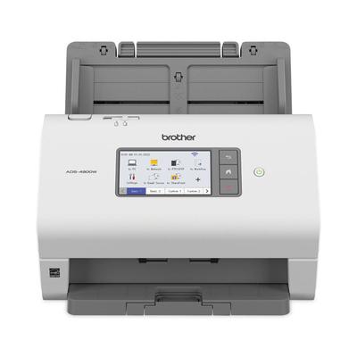 Brother ADS-4900W Professional Desktop Scanner, 600 dpi Optical Resolution, 100-Sheet Auto Document Feeder (BRTADS4900W) Each Scanners