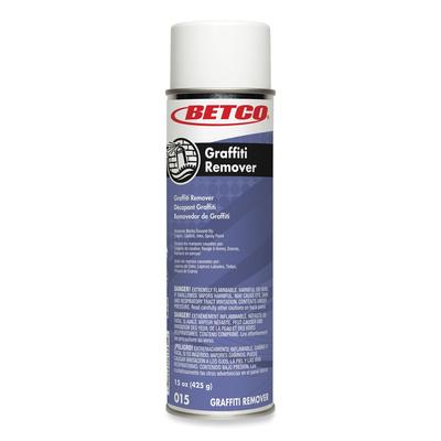 Betco Graffiti Remover, Characteristic Scent, 15 oz Aerosol Spray Can, 12/Carton (BET152300) Case of 12 Betco® Paint, Graffiti & Gum Removers