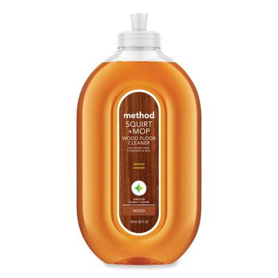Method Squirt + Mop Wood Floor Cleaner, Almond Scent, 25 oz Squirt Bottle (MTH00562) Each Method® Furniture Cleaners