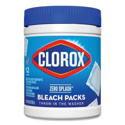 Clorox Control Bleach Packs, Regular, 12 Tabs/Pack, 6 Packs/Carton (CLO31371) Case of 6 Clorox®