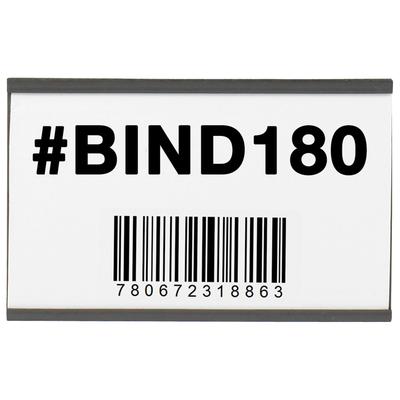 3 x 5" Magnetic C-Channel Cardholders, Case Of 25 (LH197)