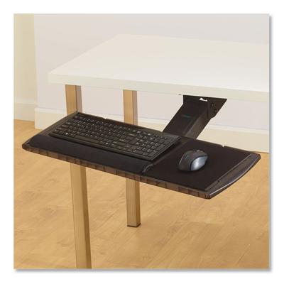 Kensington 60718 Adjustable Keyboard Platform with SmartFit System, 21.25w x 10d, Black