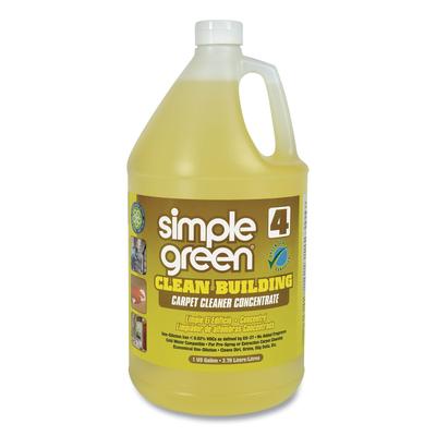 Simple Green 11201 Clean Building Carpet Cleaner Concentrate, Unscented, 1gal Bottle - 1 Case SMP11201