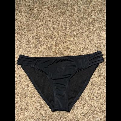 Nike Intimates & Sleepwear | Hurley Women's Max Solid Bikini Bottom | Color: Black | Size: Xs