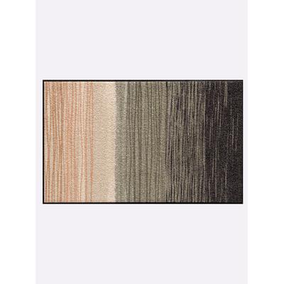 Fußmatte SALONLOEWE Gr. 2, braun (braun, taupe), B:50cm H:7mm L:75cm, Polyamid, Kunstfaser, Teppiche Image