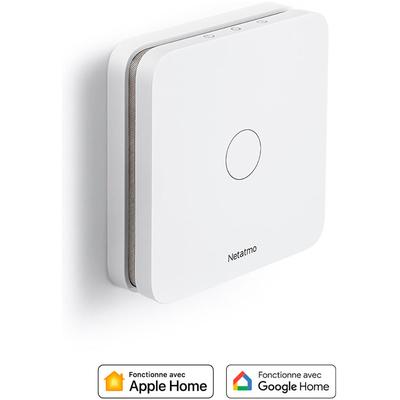 NETATMO Gefahrenmeldeanlage "Smarter Kohlenmonoxidmelder", weiß, Gefahrenmelder