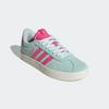 Sneaker ADIDAS SPORTSWEAR "VL COURT 3.0", Gr. 40,5, grün (halo mint, pulse magenta, bliss pink), Leder, Synthetik, sportlich, Schuhe Retrosneaker, inspiriert vom Design des adidas samba