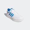 Sneaker ADIDAS SPORTSWEAR "HOOPS 3.0 BOLD", Gr. 40, weiß (cloud weiß, blaubird, cloud weiß), Synthetik, sportlich, Schuhe