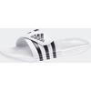 Badesandale ADIDAS SPORTSWEAR "ADISSAGE BADESCHLAPPEN", Gr. 42, schwarz-weiß (cloud weiß, core schwarz, cloud weiß), Synthetik, sportlich, Schuhe