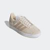 Sneaker ADIDAS ORIGINALS "GAZELLE", Gr. 43, weiß (wonder weiß, magic beige, cloud weiß), Leder, sportlich, Schuhe