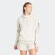 Kapuzensweatshirt ADIDAS SPORTSWEAR "W SL FT HD", Damen, Gr. M, grau (wonder aluminium, weiß), Obermaterial: 70% Baumwolle, 30% Polyester, sportlich, Sweatshirts