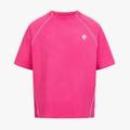 Homme T-shirt Chemise à manches courtes Manche Courte Col ras du cou Printemps Été Uni Mode Designer Basique Patchwork Vacances Rue Sortir Noir Blanche Rose T-shirt haut de gamme pour homme