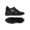 Marco Tozzi Damen Sneakers, Gr. 37, schwarz, Kunstleder, Leder