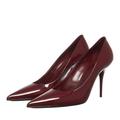 Saint Laurent Hohe Schuhe - Norma Pumps - Gr. 40 (EU) - in Rot - für Damen - aus Leder & Leder & Lammleder & glatt