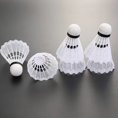 12pcs Plastic Badminton Shuttlecock Lightweight Badminton for Practice Portable Shuttlecocks for