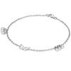 Lulu & Jane Perlen-Armband Schmetterling aus Sterling Silber in mitSüßwasser-Zuchtperle 19 cm Damen