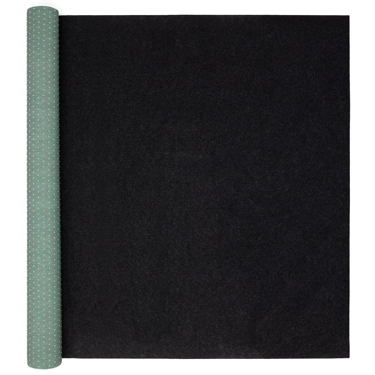 Midori Rasenteppich 200 x 1000 cm Schwarz mit Noppen Kunstrasen Teppich Balkon Terrasse Outdoor Image