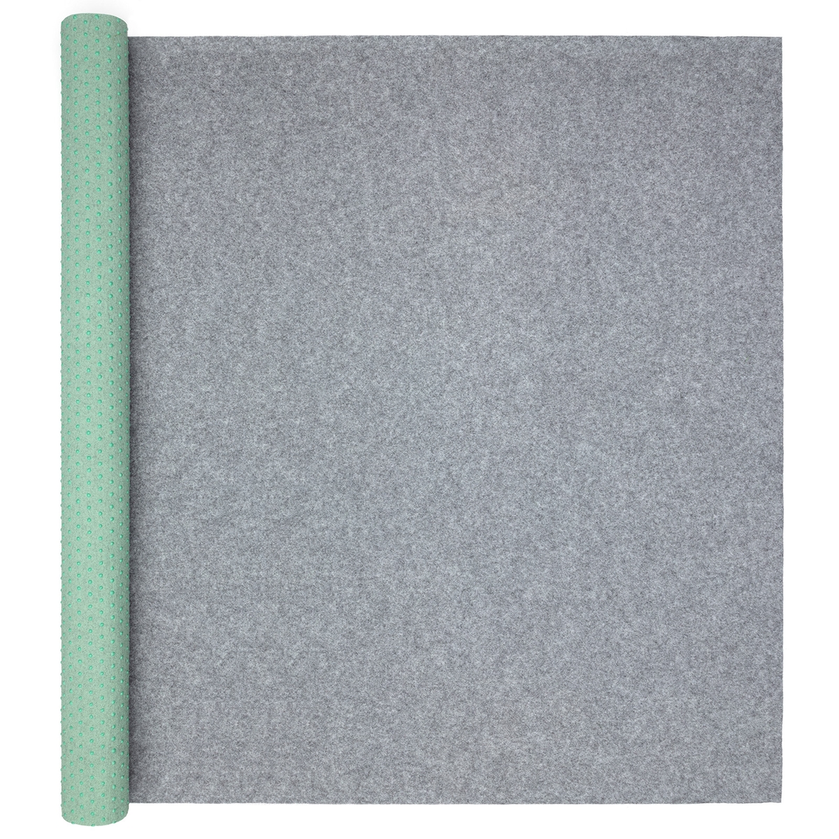 Midori Rasenteppich 100 x 3000 cm Grau mit Noppen Kunstrasen Teppich Balkon Terrasse Outdoor Image