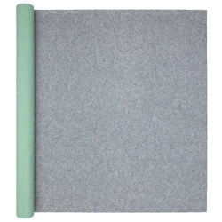 Midori Rasenteppich 133 x 700 cm Grau mit Noppen Kunstrasen Teppich Balkon Terrasse Outdoor Image