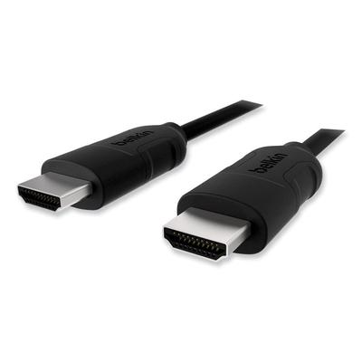 Belkin HDMI to HDMI Audio/Video Cable, 15 ft, Black (BLKF8V3311B15) Each Belkin®