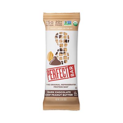Perfect Bar Refrigerated Protein Bar, Dark Chocolate Peanut Butter with Sea Salt, 2.3 oz Bar, 16/Carton, Ships in 1-3 Business Days (GRR30700247) Each