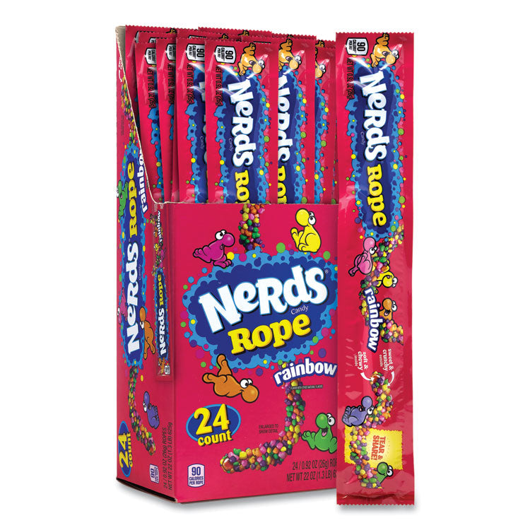 Nestlé Nerds Rope Candy, Fruity, 0.92 oz Individually Wrapped, 24/Carton, Ships in 1-3 Business Days (GRR22002136) Case of 24 Nestlé® Candy, Gum & Min