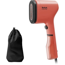 Tefal DT2022 WattPure Pop Dampfbürste Korallenrot-Schwarz Image
