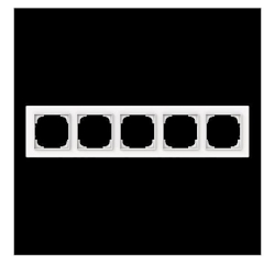 Busch-Jaeger Abdeckrahmen 5-fach 1725-44M 2CKA001754A4870 Image