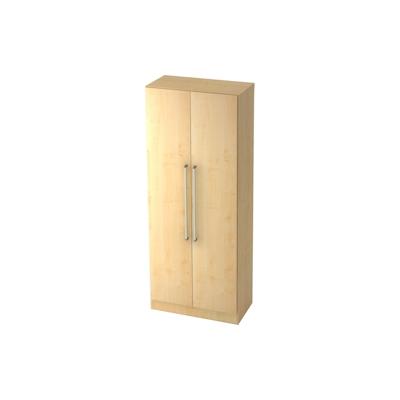 Hammerbacher Schrank Solid 5OH BxTxH 80x42x200,4cm Griff CE Ahorn/Ahorn