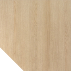 Hammerbacher Verkettungsplatte trapezform 120x120cm mit Fuß Eiche Image