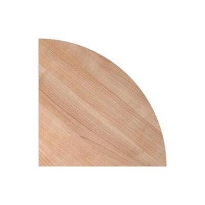 Hammerbacher Verkettungsplatte Viertelkreis + Konsole 80x80cm Nussb/Grau Image