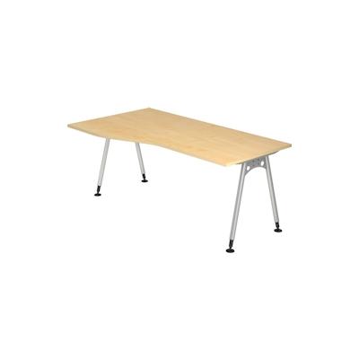 Hammerbacher Schreibtisch A-Fuß 180x100/80cm Ahorn Image