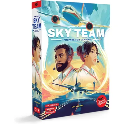 Scorpion Masqué, Sky Team, Brettspiel | Co-Op-Spiel | Ab 10 Jahren | 2-Spieler | 20 Minuten Image