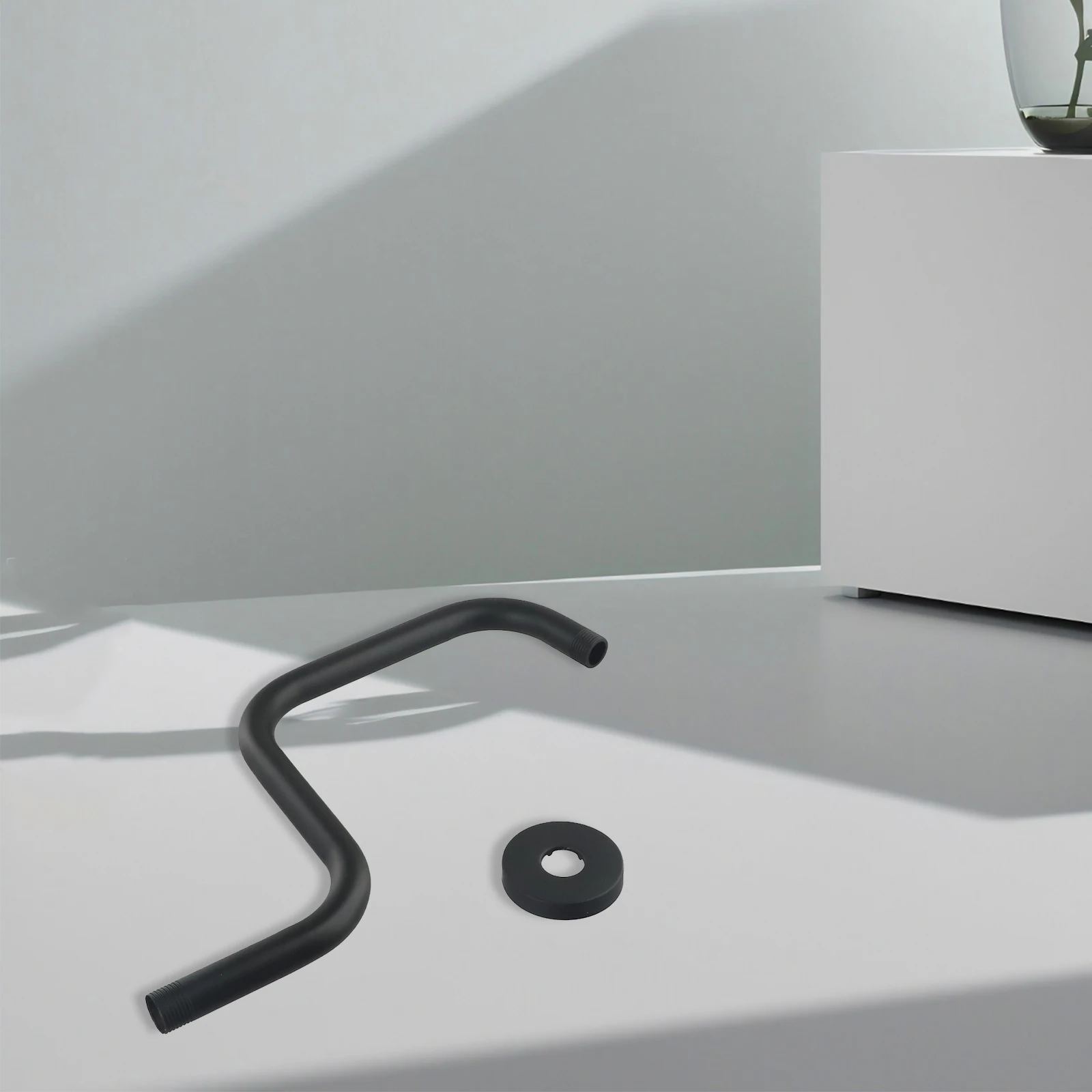 13 zoll Dusche Halterung Mit Flansch Decke Montieren Dusche Köpfe Verlängerung Regen Dusche Bad Sprayer Köpfe Adapter Zubehör