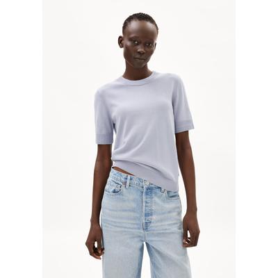 SILJIAAS - Frauen Fitted Stricktop - grau (Größe: S) Image