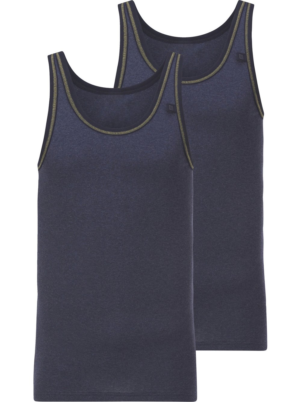 BABISTA 2er Pack Unterhemd Herren blau, M/L Image