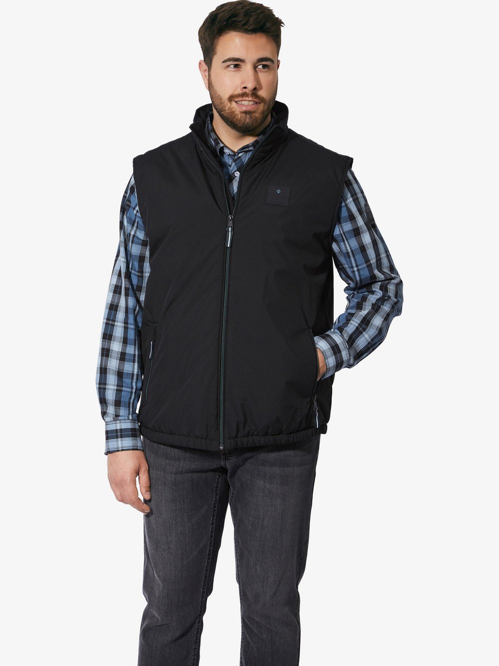 Charles Colby Outdoorweste Herren schwarz, 66 Image