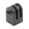 Mini 1/4 "M6 Adattatore per treppiede Base di montaggio monopiede in alluminio per Gopro 13 12 11 10