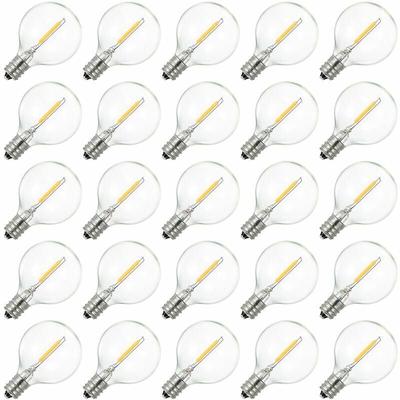 G40 AC230V LED-Kugelbirne, E12-Sockel, IP44 wasserdicht, warmweiß, ideal für Heimdekoration, Image