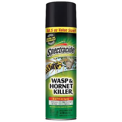 SPECTRACIDE 97221 Aerosol Wasp & Hornet Killer, 18 oz Can, Up to 27 ft Jet