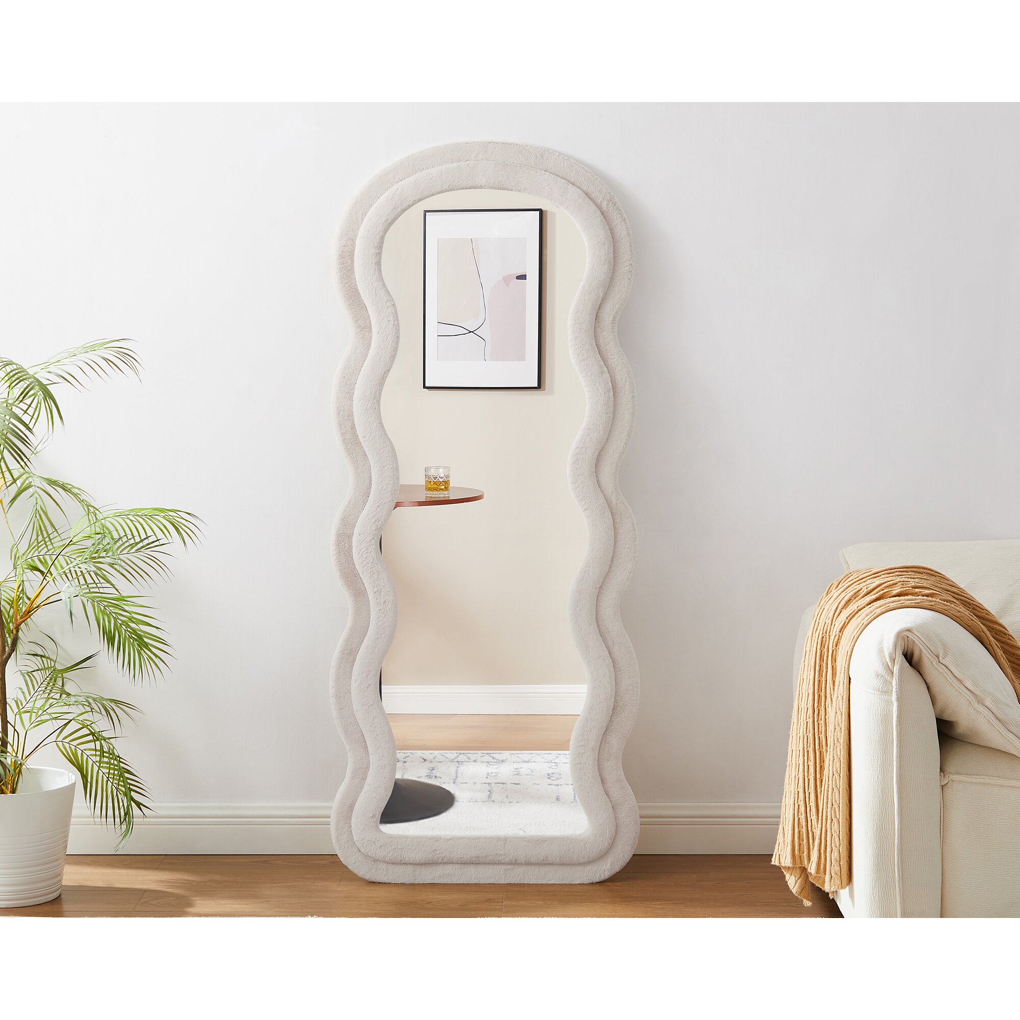 SalesFever »Caravel« Spiegel beige 70x170x3 cm