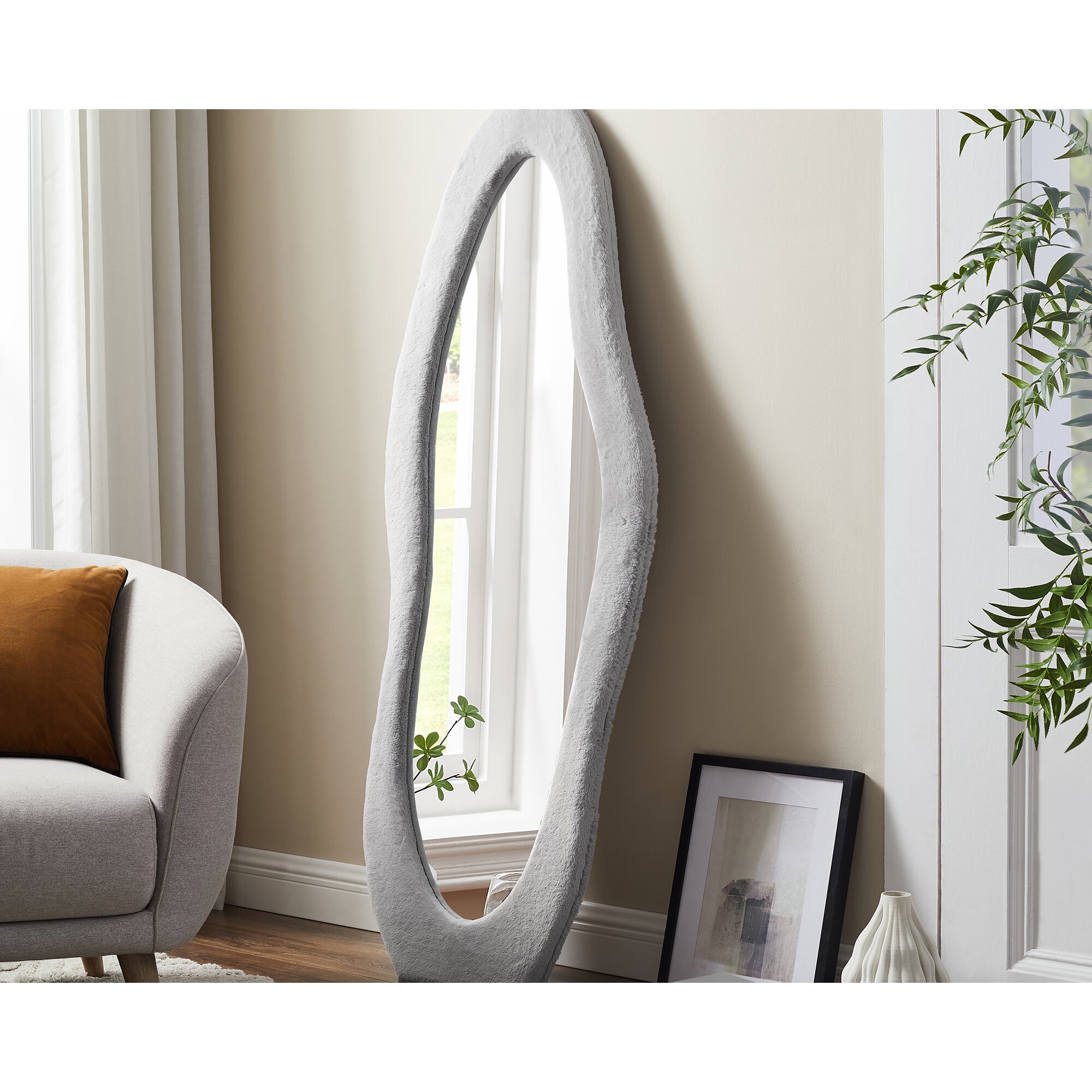 SalesFever »Scepter« Spiegel hellgrau 60x160x3,5 cm