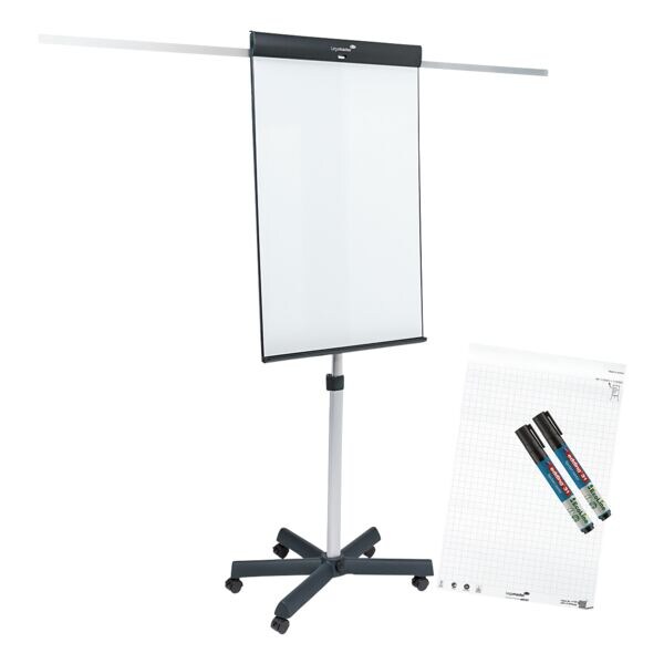 Legamaster Flipchart »Sketch Pro« Sternfuß 105 x 68 cm + GRATIS Papierblock + 2 edding Flip grau Image