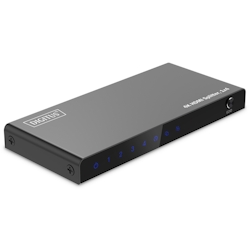 ASSMANN DIGITUS 1x4 HDMI Splitter, 4K/60Hz HDCP 2.3, EDID Control Image