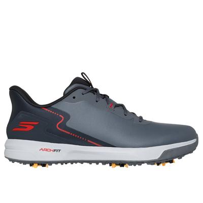 Skechers Men's GO GOLF Elite Vortex - Rival Shoes | Size 11.0 | Charcoal Gray | Synthetic/Textile | Arch Fit