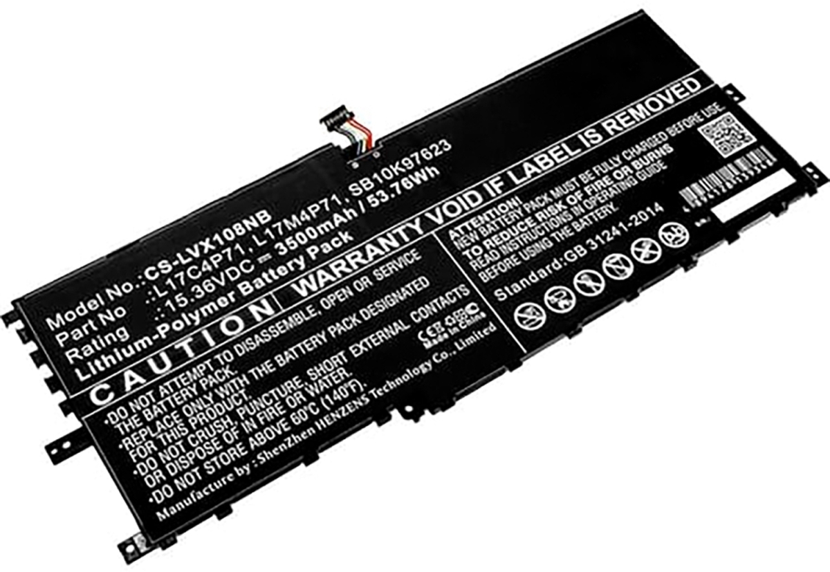 AGI Akku für Lenovo Yoga C930-13IKB-81C4003UG Li-Pol 7,68 Volt 7600 mAh schwarz Image