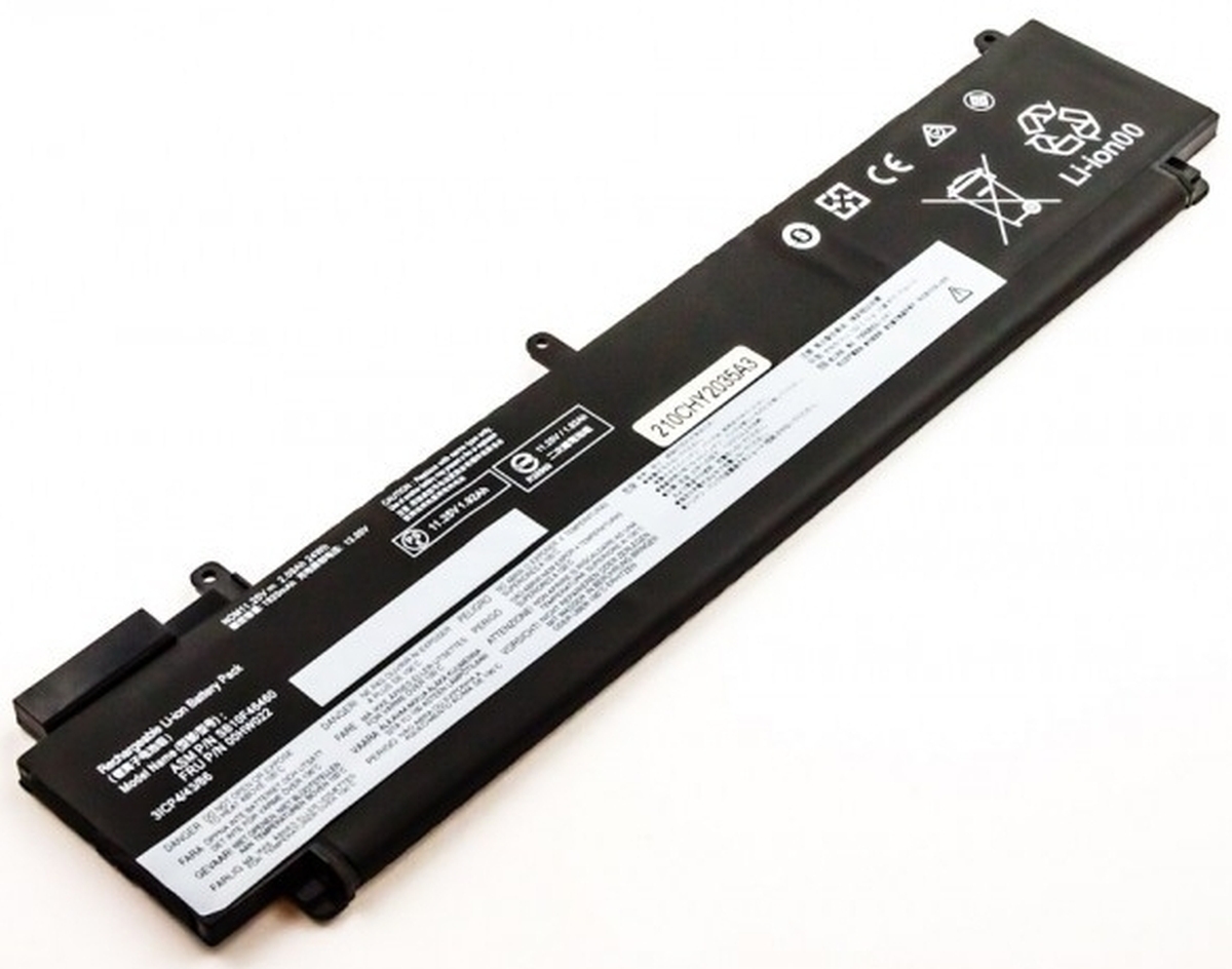 AGI Akku für Lenovo ThinkPad T470s 20HF0026 Li-Pol 11,4 Volt 2000 mAh schwarz Image