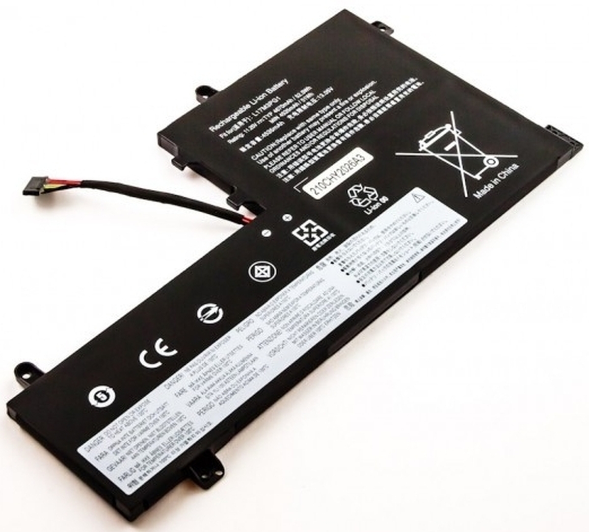 AGI Akku für Lenovo 5B10W67238 Li-Pol 11,25 Volt 4400 mAh schwarz Image